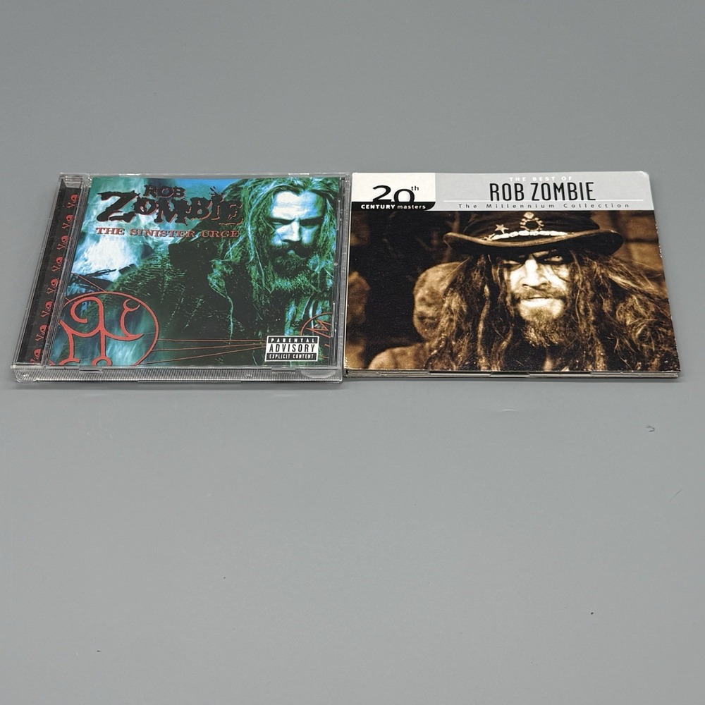 Rob Zombie,  2 CD Lot The Sinister Urge And The Best Of Rob Zombie